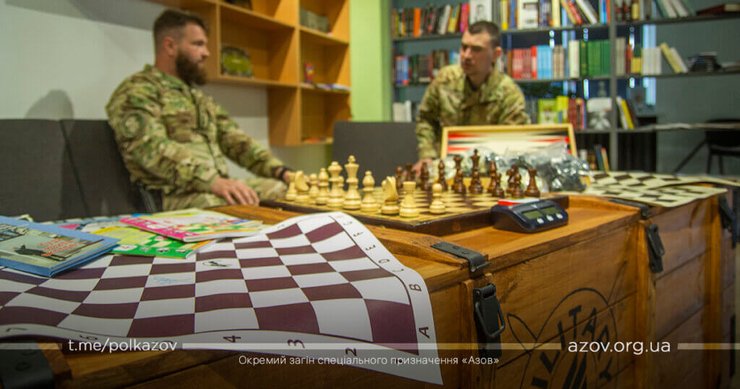 шахматы в полке азов