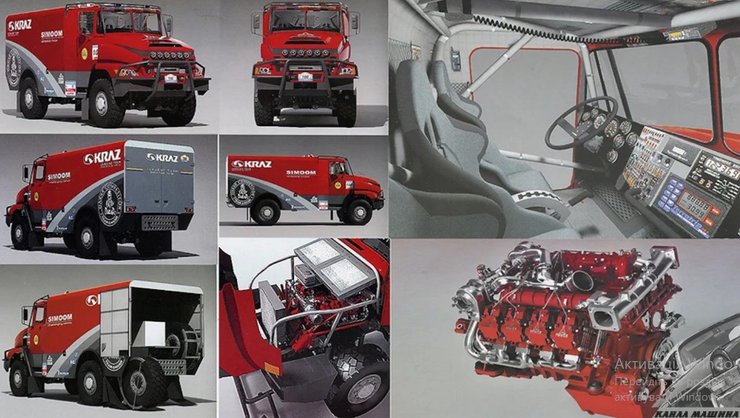 Гоночный Краз Дакар, Гоночный Краз, Краз Дакар, Краз самум, ралли дакар, КрАЗ-5173 РЕ, КрАЗ-5173 РЕ Самум