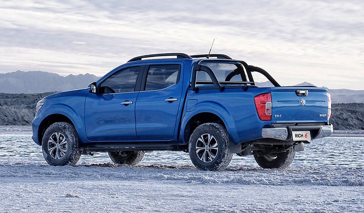 Dongfeng Rich 6, Nissan Navara, пікап Dongfeng, новий Dongfeng Rich 6