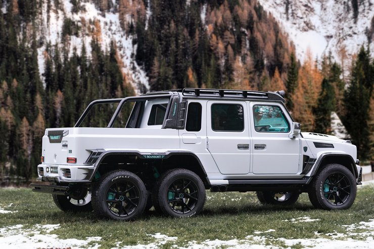Шестиколісний Гелендваген, Mercedes G-Class, Mansory Gronos, тюнінг Гелендвагена