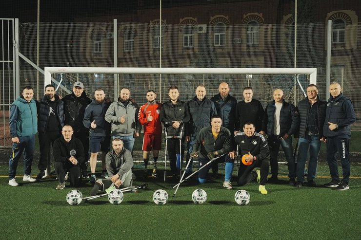 спорт для ветеранів, ветерани, ветерани війни, ампфутбол, змагання з ампфутбол