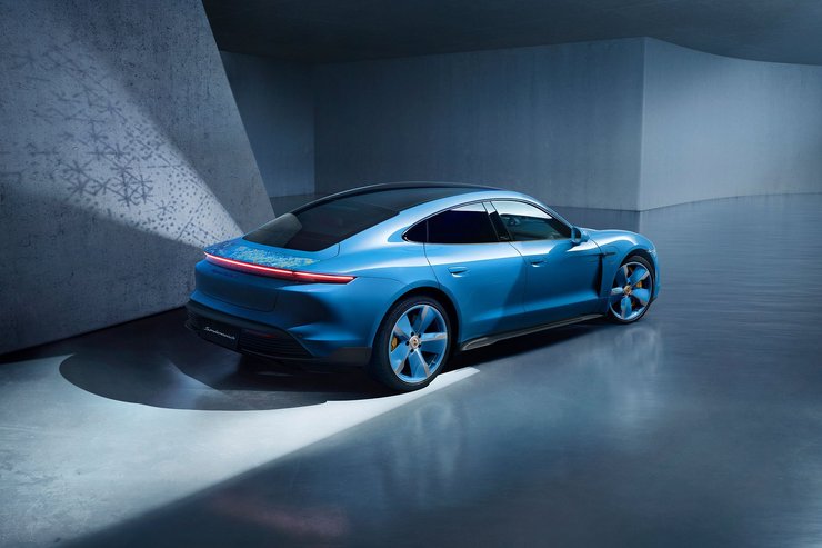 Porsche Taycan Turbo S художник