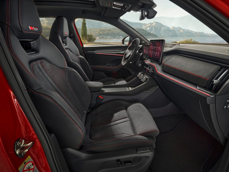 сиденья Skoda Kodiaq RS, Skoda Kodiaq, новый Skoda Kodiaq, новый Skoda Kodiaq, кроссовер Skoda