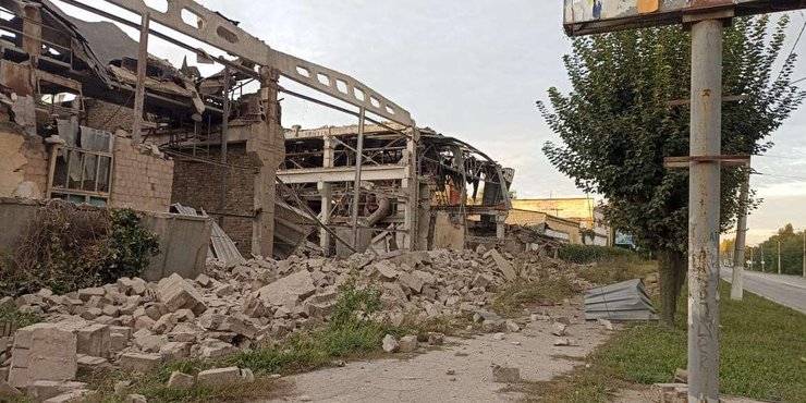 Краматорск, ракетный обстрел