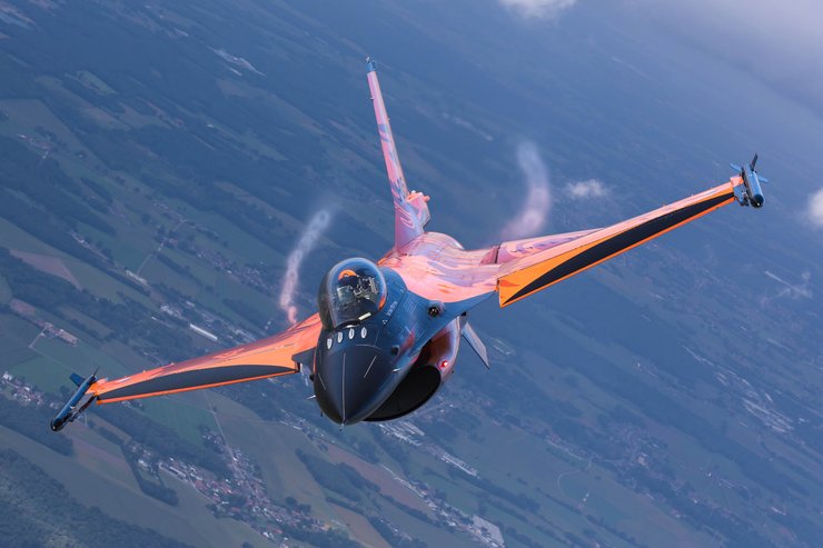 истребитель f-16, авиация нидерландов