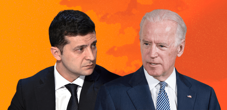 Зеленский и Байден