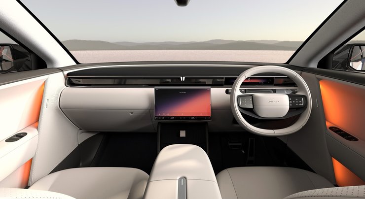 салон Tata Avinya X, Tata Avinya, электромобиль Tata, электромобиль Tata, кроссовер Tata