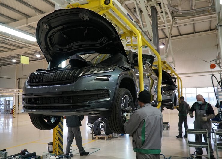 Завод Єврокар, завод Skoda, автовиробництво в Україні, виробництво автомобілів, Skoda Karoq, Skoda Kodiaq