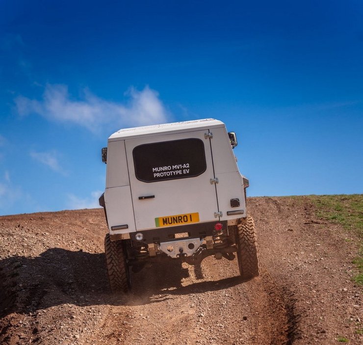 Munro EV, Munro Vehicles, электрический внедорожник, британский внедорожник, британский электромобиль