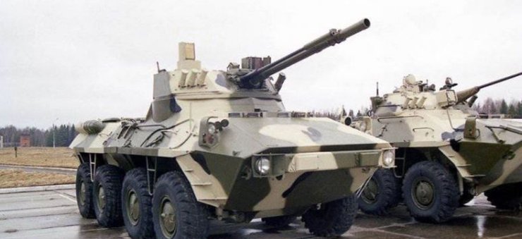 Модификация БТР-90 — "Бахча-У", которая так и осталась образцом