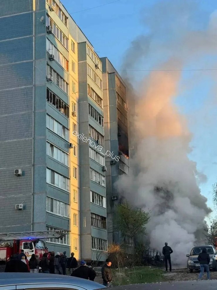 Обрушение подъезда в Сызрани из-за российской ПВО