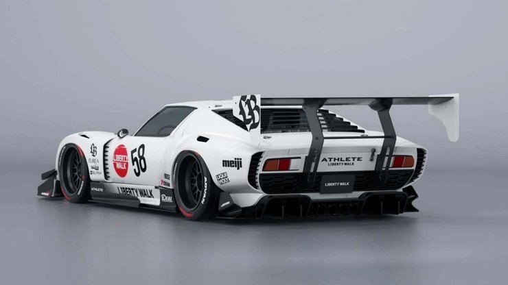 Lamborghini Miura, Liberty Walk, тюнінг Lamborghini, суперкар Lamborghini