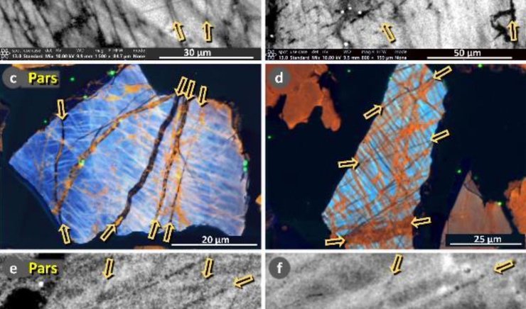кварц, космический взрыв, комета