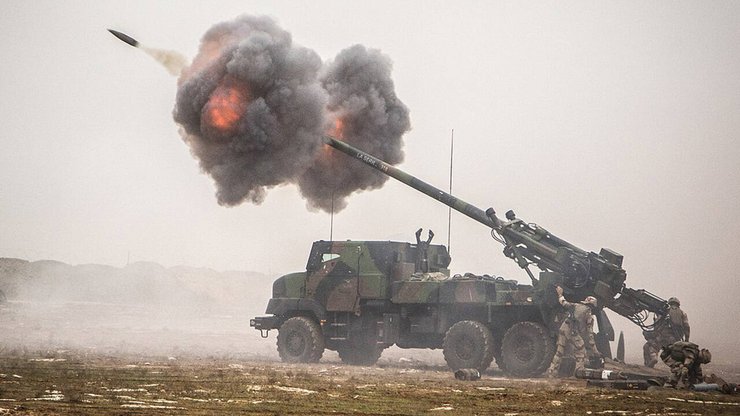 артиллерия, Французская самоходная гаубица CAESAR, CAESAR