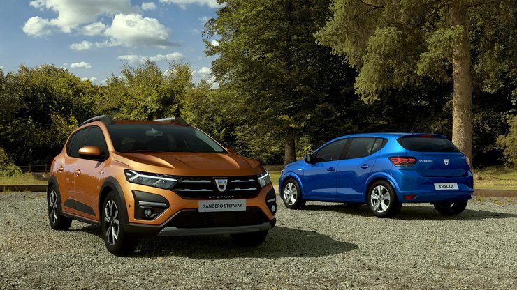 dacia sandero 2021, Dacia Sandero, Новий Sandero, Renault Sandero, електромобіль Dacia