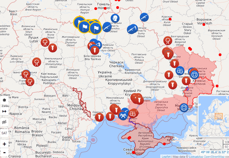 бои за украину