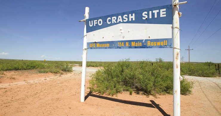 Розуэлл, розуэлльский инцидент, НЛО, инопланетяне