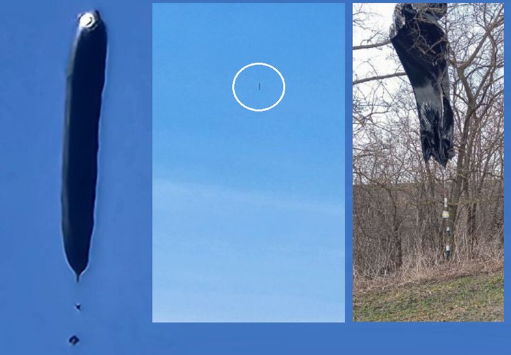 Украинский воздушный шар-БПЛА