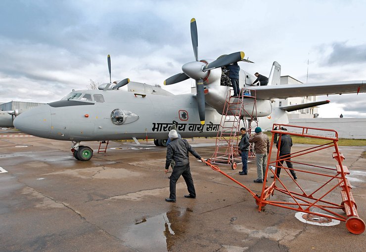 ан-32, український літак