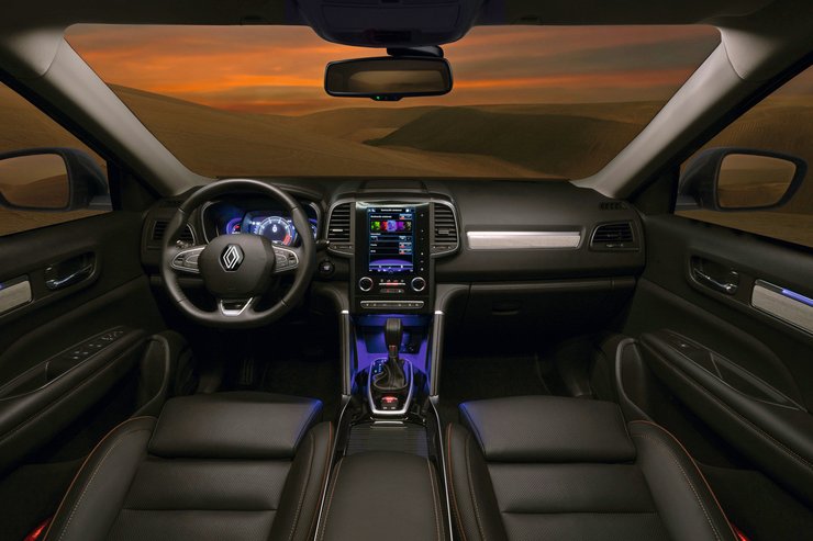салон Renault Koleos, новый Renault Koleos, Renault Koleos 2025, Renault Koleos 2025, кроссовер Renault