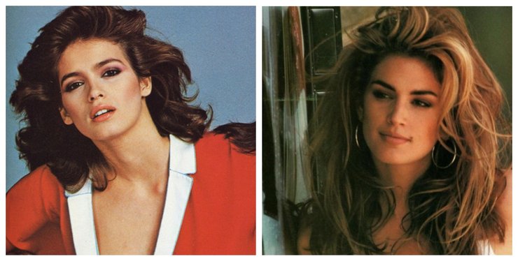 Джиа Караджи, Синди Кроуфорд, модель