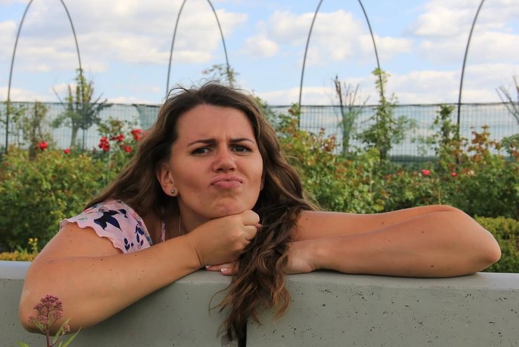 Ирина Хоменко на природе