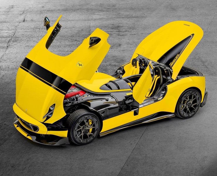 Ferrari Monza Mansory, Mansory Ferrari SP2, Ferrari Monza SP2, Ferrari Monza, тюнинг Ferrari Monza