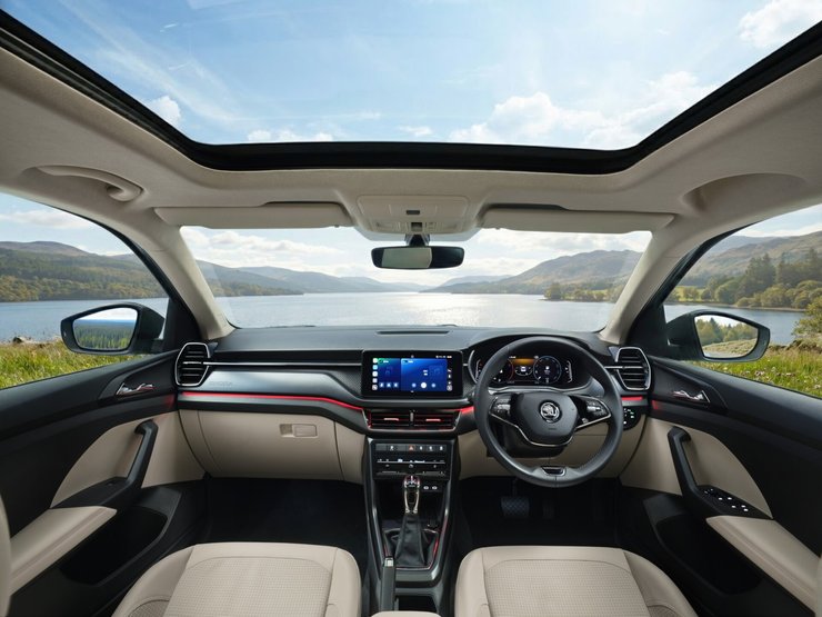 салон шкода кушак