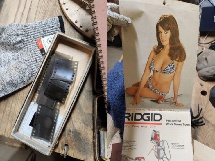 Скимки, пленка, находка, бритва, пленка