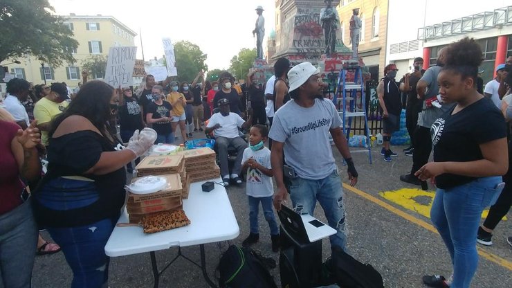 Портсмут, памятник Конфедерации