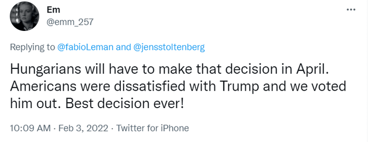 Орбан, Трамп, США, выборы, апрель