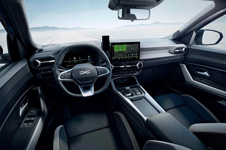 салон Dacia Bigster, новый Dacia Bigster, кроссовер Dacia, Dacia Bigster 2025, Dacia Bigster 2025