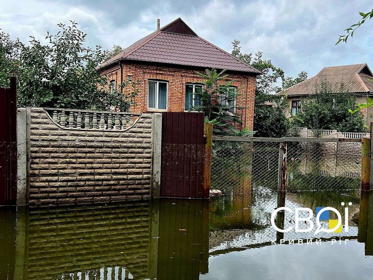 кривий ріг підтоплення, кривий ріг, вибухи в кривому розі, удар по греблі, дамба, інгулець, підтоплення