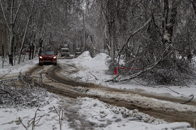 снегопад в одессе 5