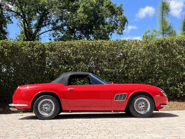 Ferrari 250 GT California, Ferrari 250, Ferrari California, суперкар Ferrari, копия Ferrari, клон Ferrari
