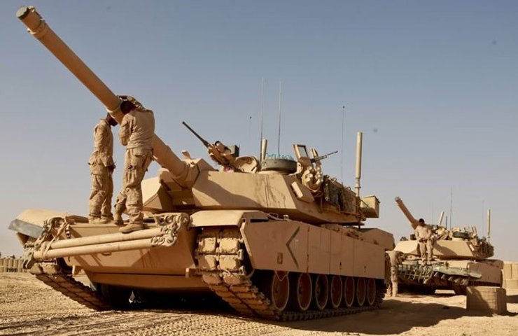 танки абрамс