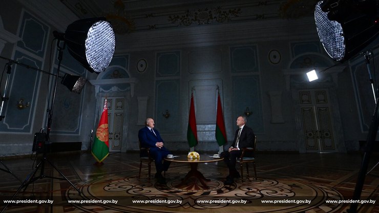 александр лукашенко, евгений попов, интервью