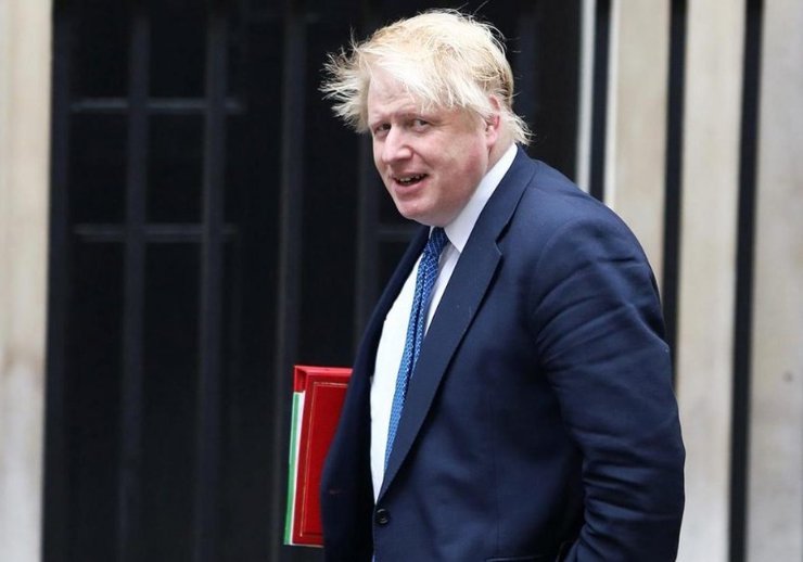 борис джонсон, премьер британии