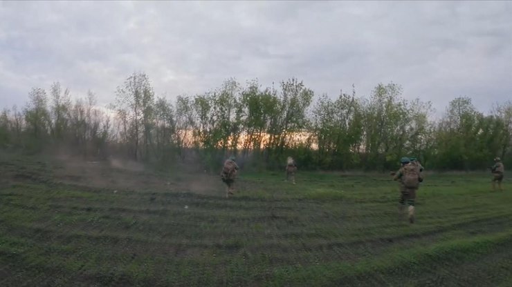 Продвижение украинских сил