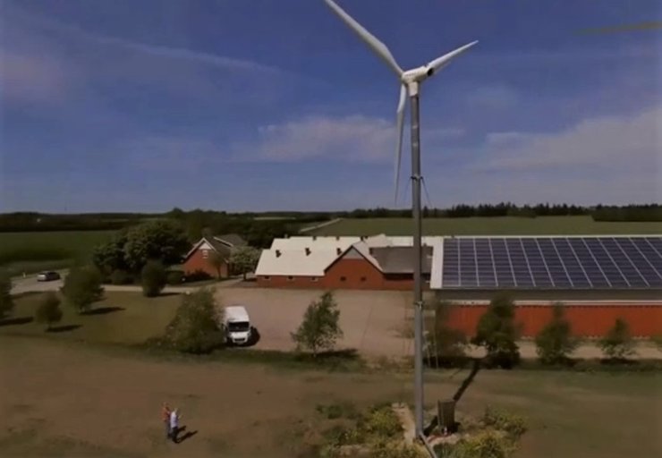 Солнечно-ветровая электростанция