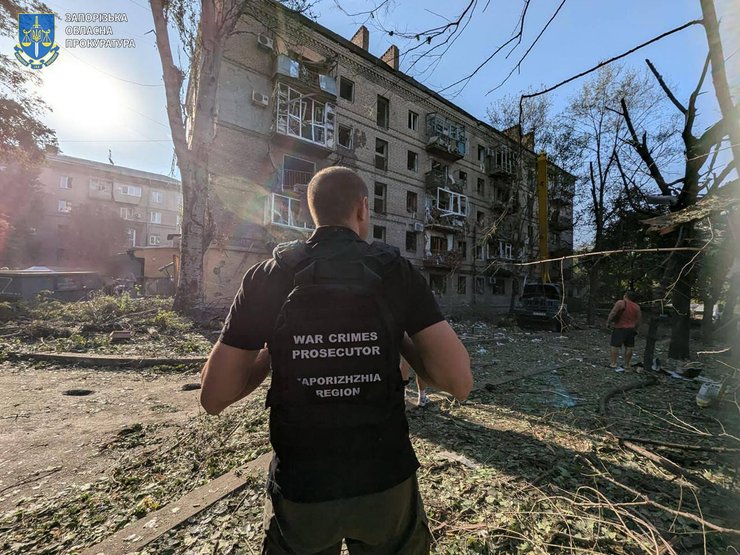 Запоріжжя КАБ, Запоріжжя удари, наслідки