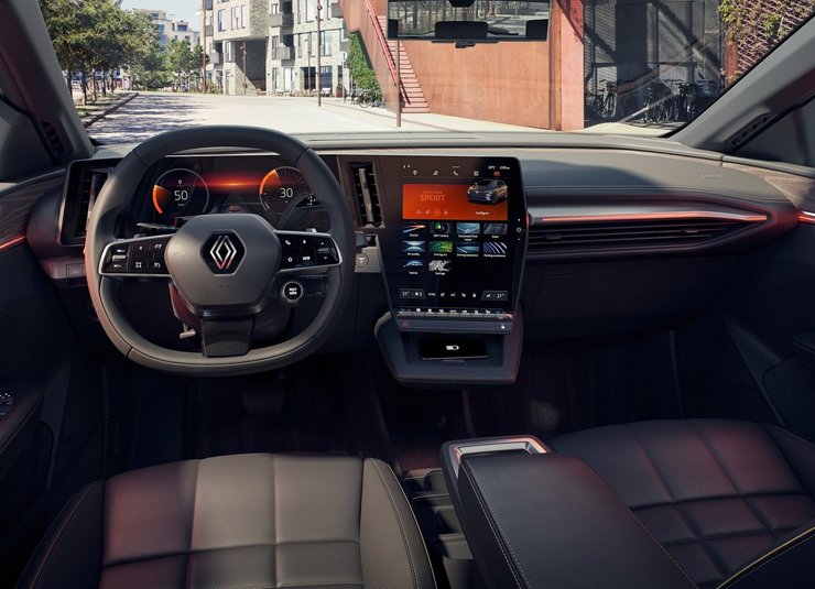 Renault Megane E-Tech, новый Renault Megane, Renault Megane, электромобиль Renault Megane