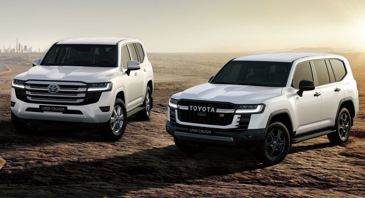 Нова версія Toyota Land Cruiser 300 отримала "злу" зовнішність.