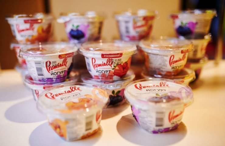 фото, йогурты Premialle