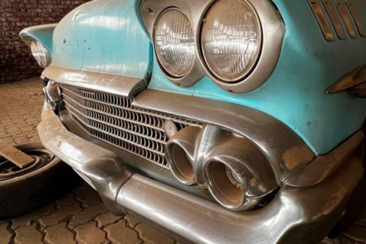 Chevrolet Impala, коллекция авто, ретро авто, брошенные авто, коллекция авто