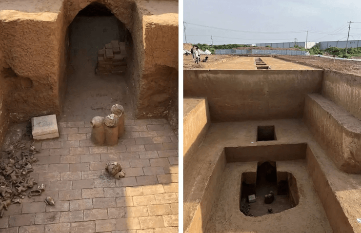 император, титул, Чжоу, захоронение, власть, гробница, исследования, раскопки, святилище, артефакты, открытие, могила, археологи