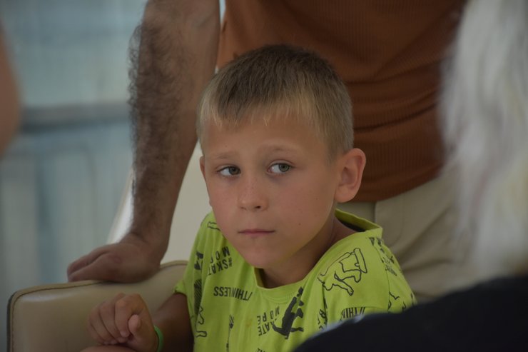 украинский ребенок в Турции