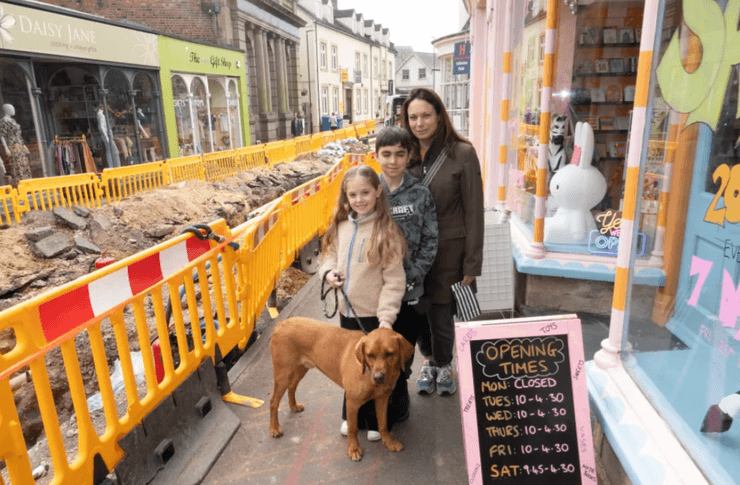 Нейлсворт, місто опинилось в ізоляції, газ, дорожня служба