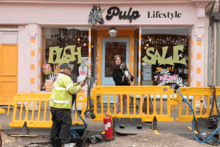 Нейлсворт, місто опинилось в ізоляції, газ, дорожня служба