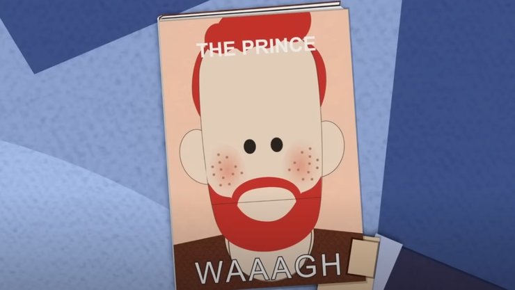 Мемуары принца Гарри в "Южном парке"